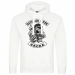 deinshirt Kapuzenpullover Club der alten Scke Grün/Grau/Gelb/Weiß