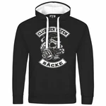 deinshirt Kapuzenpullover Club der alten Scke Schwarz