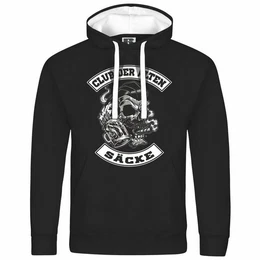 Kapuzenpullover Herren Kapuzenpullover Club der alten Scke Mit Print Motiv, Grafik