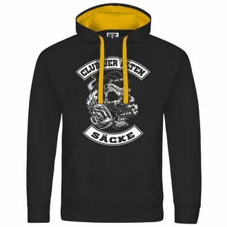 deinshirt Kapuzenpullover Club der alten Scke Schwarz/Gelb deinshirt Kapuzenpullover Club der alten Scke Schwarz/Gelb
