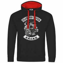 deinshirt Kapuzenpullover Club der alten Scke Schwarz