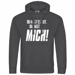 deinshirt Kapuzenpullover Herren Mintgrün/Schwarz/Grau/Dunkelgrau/Hellgrau