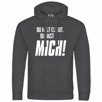 deinshirt Kapuzenpullover Herren Mintgrün/Schwarz/Grau/Dunkelgrau/Hellgrau