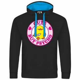 Kapuzenpullover Herren Kapuzenpullover Cute but Psycho Mit Print Motiv, Grafik
