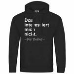 deinshirt Kapuzenpullover Herren Das interessiert mich nicht. DIE BOHNE Braun/Schwarz deinshirt Kapuzenpullover Herren Das interessiert mich nicht. DIE BOHNE Braun/Schwarz