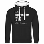 deinshirt Kapuzenpullover Herren Das interessiert mich nicht. DIE BOHNE Braun/Schwarz/Creme/Orange deinshirt Kapuzenpullover Herren Das interessiert mich nicht. DIE BOHNE Braun/Schwarz/Creme/Orange