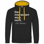 deinshirt Kapuzenpullover Herren Das interessiert mich nicht. DIE BOHNE Braun/Schwarz/Orange/Gelb deinshirt Kapuzenpullover Herren Das interessiert mich nicht. DIE BOHNE Braun/Schwarz/Orange/Gelb