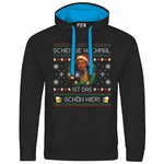 deinshirt Kapuzenpullover Scheie nochmal ist das schn hier Mit Print Motiv Schwarz