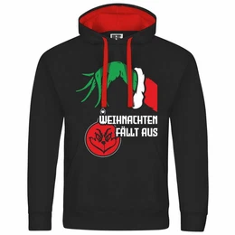 Kapuzenpullover Herren Kapuzenpullover Weihnachten fllt aus Mit Print Motiv, Grafik