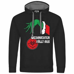 Kapuzenpullover Herren Kapuzenpullover Weihnachten fllt aus Mit Print Motiv, Grafik