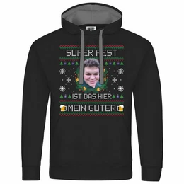 Kapuzenpullover Herren Kapuzenpullover SUPER FEST ist das hier Mein Guter Mit Print Motiv, Grafik