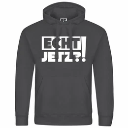 Kapuzenpullover Herren Kapuzenpullover Echt jetzt Mit Print Motiv, Grafik