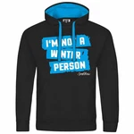 deinshirt Kapuzenpullover Herren Im not a winter person Hellblau