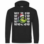 deinshirt Kapuzenpullover Herren Ho Ho Ho Grinch Grün/Schwarz