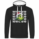 deinshirt Kapuzenpullover Herren Ho Ho Ho Grinch Grün/Schwarz