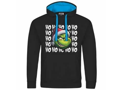 deinshirt Kapuzenpullover Herren Ho Ho Ho Grinch Grün/Schwarz