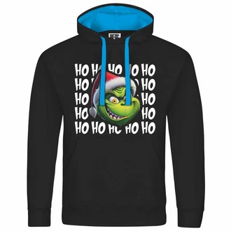 deinshirt Kapuzenpullover Herren Ho Ho Ho Grinch Grün/Schwarz
