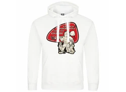 deinshirt Kapuzenpullover Herren Ich war im Kindergarten schon eine Legende Weiß/Creme