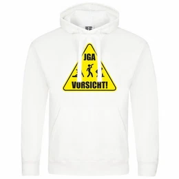 Kapuzenpullover Herren Kapuzenpullover Junggesellenabschied Vorsicht Mit Print Motiv, Grafik