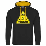 deinshirt Kapuzenpullover Junggesellenabschied Gelb/Schwarz