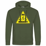 deinshirt Kapuzenpullover Junggesellenabschied Dunkelgrün/Neonfarben/Grün