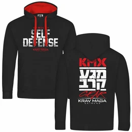 Kapuzenpullover Herren Kapuzenpullover Krav Maga self defense Mit Print Motiv, Grafik