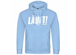 deinshirt Kapuzenpullover Herren Mit Print Motiv Hellblau