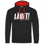 deinshirt Kapuzenpullover Herren Mit Print Motiv Rot/Schwarz deinshirt Kapuzenpullover Herren Mit Print Motiv Rot/Schwarz