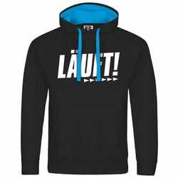 deinshirt Kapuzenpullover Herren Mit Print Motiv Blau/Schwarz/Türkis/Mintgrün/Braun