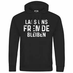 deinshirt Kapuzenpullover Herren Lass uns Fremde bleiben Schwarz/Grün/Blau/Braun