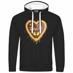 deinshirt Kapuzenpullover Herren Lebkuchenherz Durscht Mit Print Motiv Gold/Schwarz/Creme deinshirt Kapuzenpullover Herren Lebkuchenherz Durscht Mit Print Motiv Gold/Schwarz/Creme