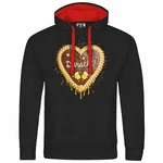 deinshirt Kapuzenpullover Herren Lebkuchenherz Durscht Mit Print Motiv Gold/Rot deinshirt Kapuzenpullover Herren Lebkuchenherz Durscht Mit Print Motiv Gold/Rot