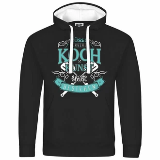 deinshirt Kapuzenpullover Herren Mit Print Motiv Grafik Schwarz deinshirt Kapuzenpullover Herren Mit Print Motiv Grafik Schwarz