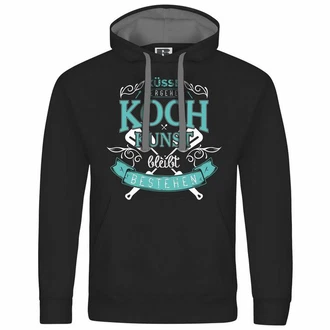 deinshirt Kapuzenpullover Herren Mit Print Motiv Grafik Schwarz deinshirt Kapuzenpullover Herren Mit Print Motiv Grafik Schwarz