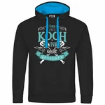 deinshirt Kapuzenpullover Herren Mit Print Motiv Grafik Schwarz/Blau