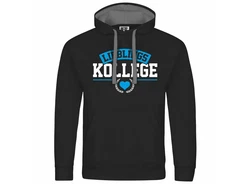 deinshirt Kapuzenpullover Herren Lieblingskollege Blau/Braun/Schwarz