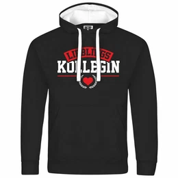 Kapuzenpullover Herren Kapuzenpullover Lieblingskollegin Mit Print Motiv, Grafik