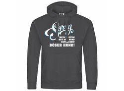deinshirt Kapuzenpullover Herren Sorry mein Kostüm hat der Hund gefressen Hellblau/Dunkelgrau/Blau/Hellgrau/Beige