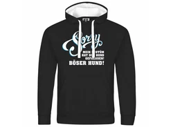 deinshirt Kapuzenpullover Herren Sorry mein Kostüm hat der Hund gefressen Grün/Braun/Hellblau/Schwarz/Weiß/Beige