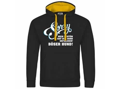 deinshirt Kapuzenpullover Herren Sorry mein Kostüm hat der Hund gefressen Grün/Lila/Schwarz/Beige/Gelb/Rot