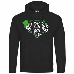 deinshirt Kapuzenpullover St Patricks Day Grafik Grün/Dunkelgrün