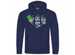 deinshirt Kapuzenpullover St Patricks Day Grafik Blau