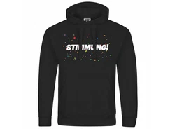 deinshirt Kapuzenpullover Herren STIMMUNG Mit Print Motiv Silber/Braun/Schwarz