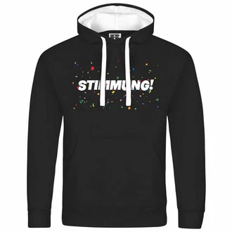 deinshirt Kapuzenpullover Herren STIMMUNG Mit Print Motiv Silber/Braun/Gelb/Schwarz