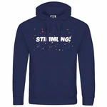 deinshirt Kapuzenpullover Herren STIMMUNG Mit Print Motiv Dunkelblau/Blau/Braun/Silber