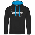 deinshirt Kapuzenpullover Herren STIMMUNG Mit Print Motiv Silber/Braun/Schwarz