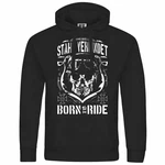 deinshirt Kapuzenpullover Herren Schwarz/Beige/Rot/Grau