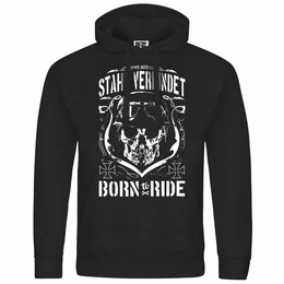 Kapuzenpullover Herren Kapuzenpullover Stahl verbindet Mit Print Motiv, Grafik