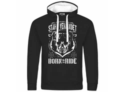 deinshirt Kapuzenpullover Herren Beige/Schwarz/Grau/Braun