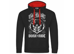 deinshirt Kapuzenpullover Herren Rot/Beige/Dunkelrot/Schwarz/Grau